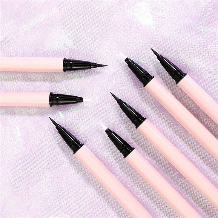 pink adhesive eyeliners