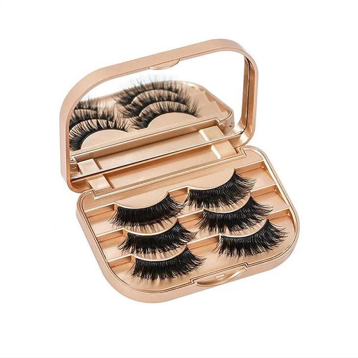 Puzdro na mihalnice so zrkadlom