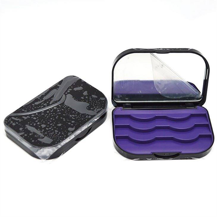 purple black lash box