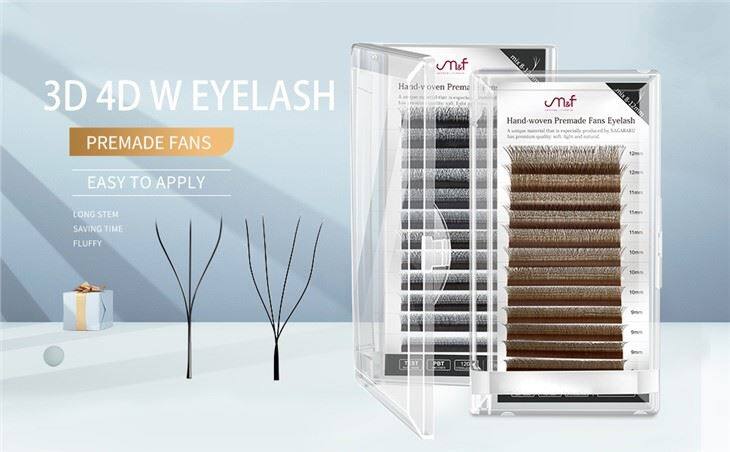 4D W lashes extensions