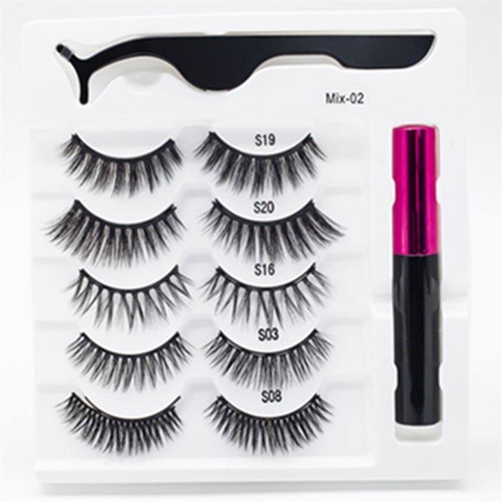 5 пар магнитных ресниц