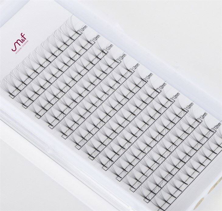 7D premade fan lashes