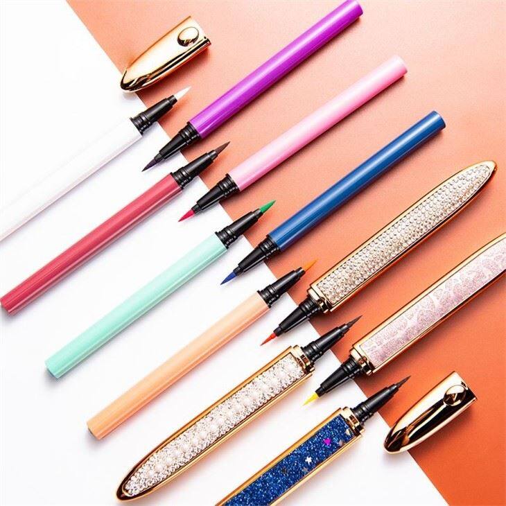 colorful adhesive eyeliner