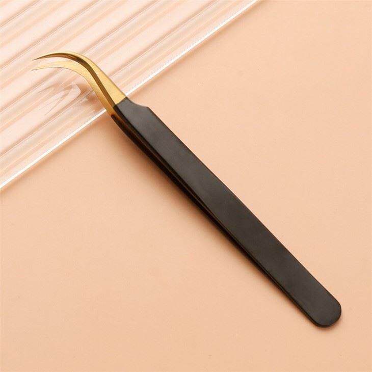 Butterfly clip tweezers