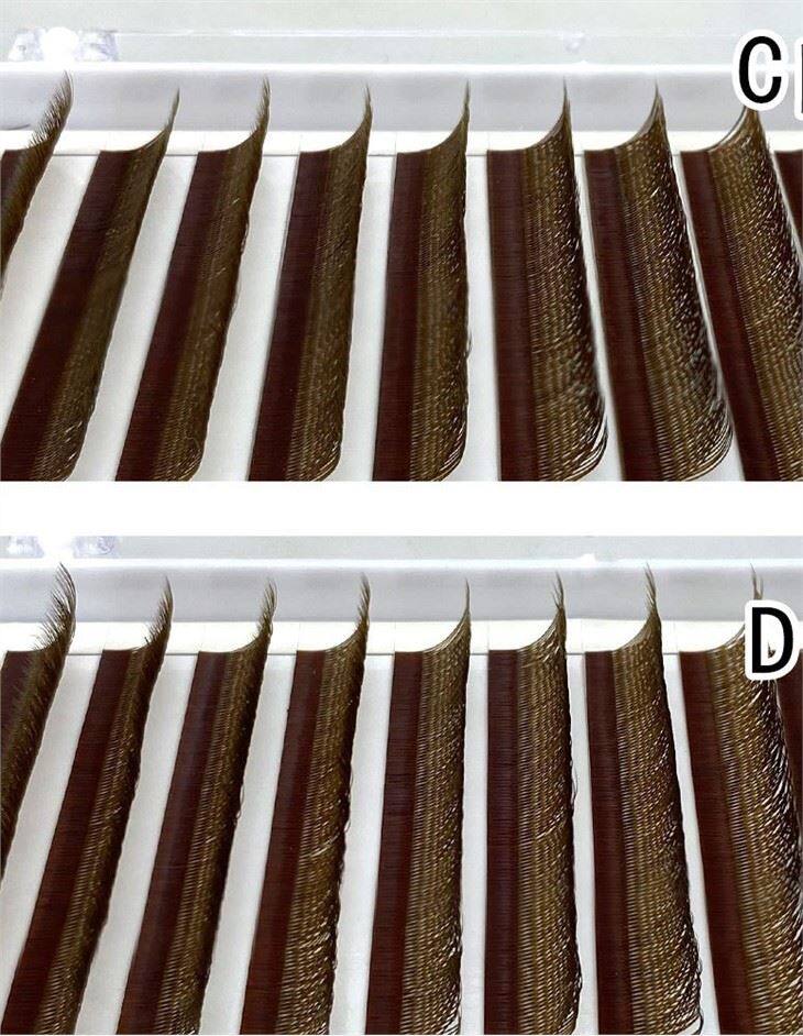 C D CURL lashes extensions