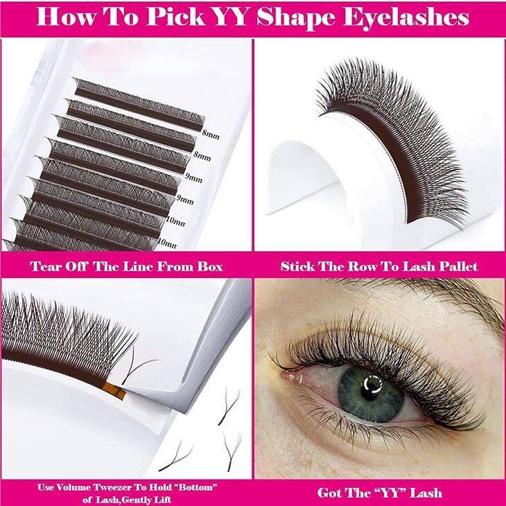 YY shape eyelashes