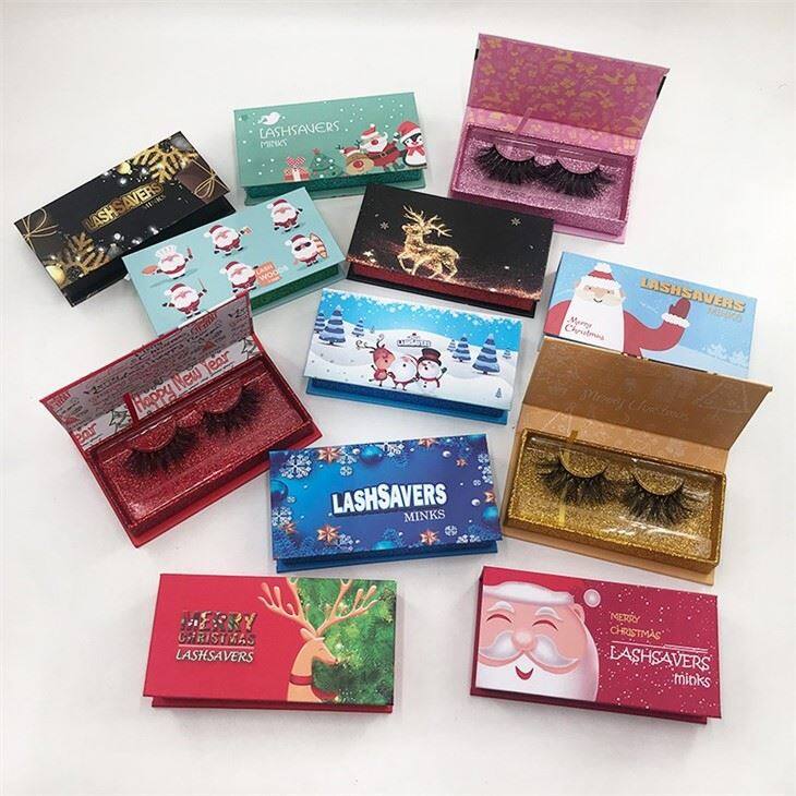 chrismas eyelash box