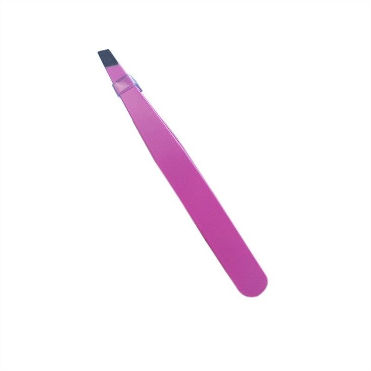 1.5mm rose red eyebrow tweezers