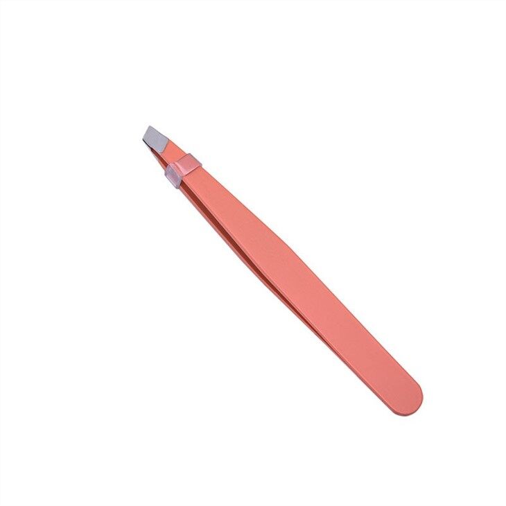 1.5mm orange eyebrow tweezers