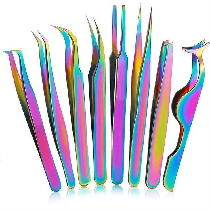 Krāsu nokrāsas skropstas pincete