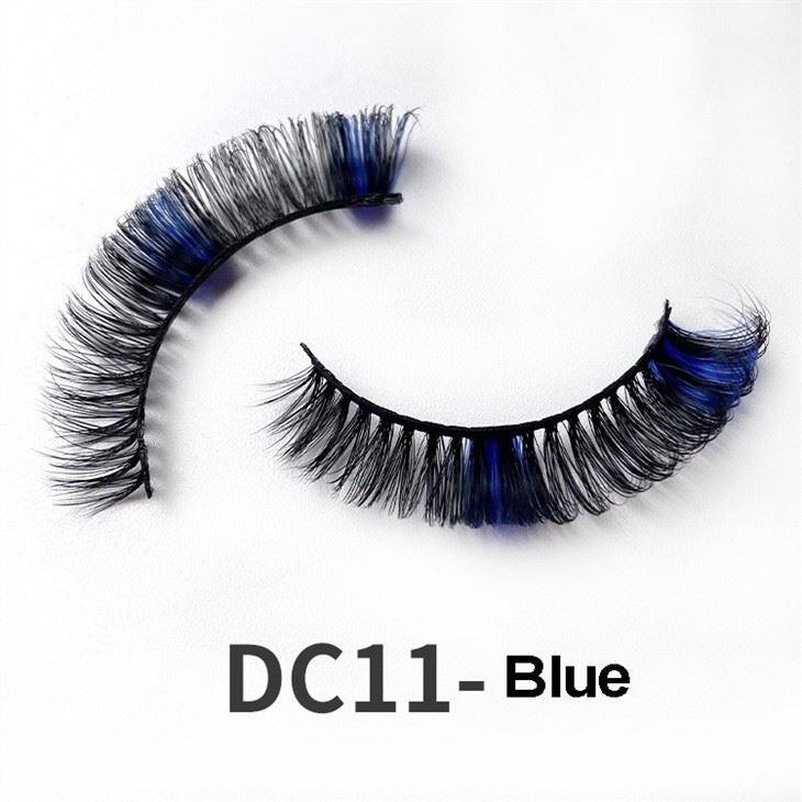 11-blue strip lash