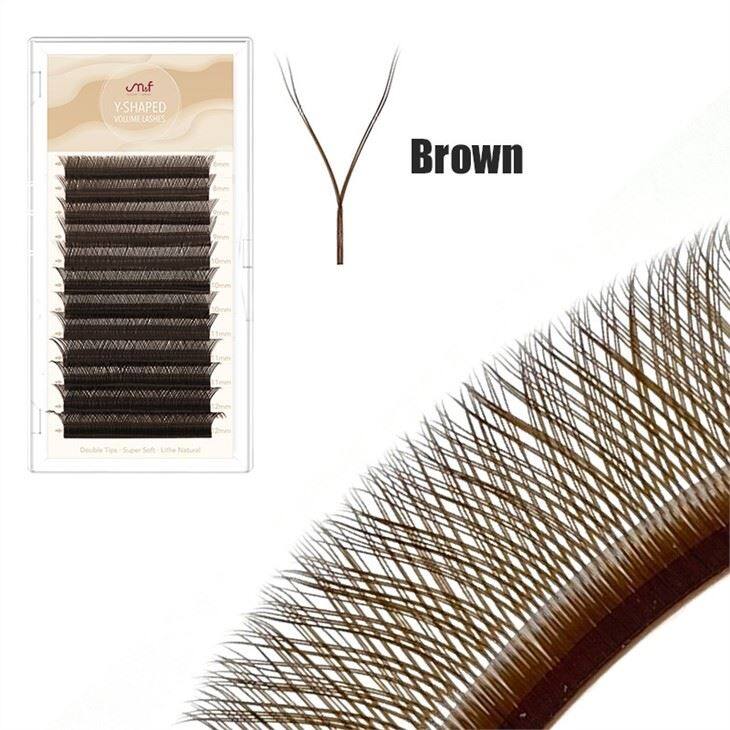 YY brown lashes