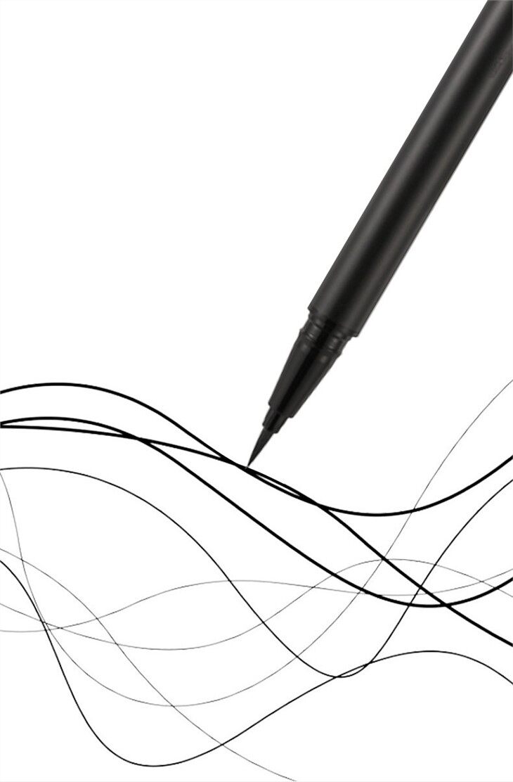 black adhesive eyeliner