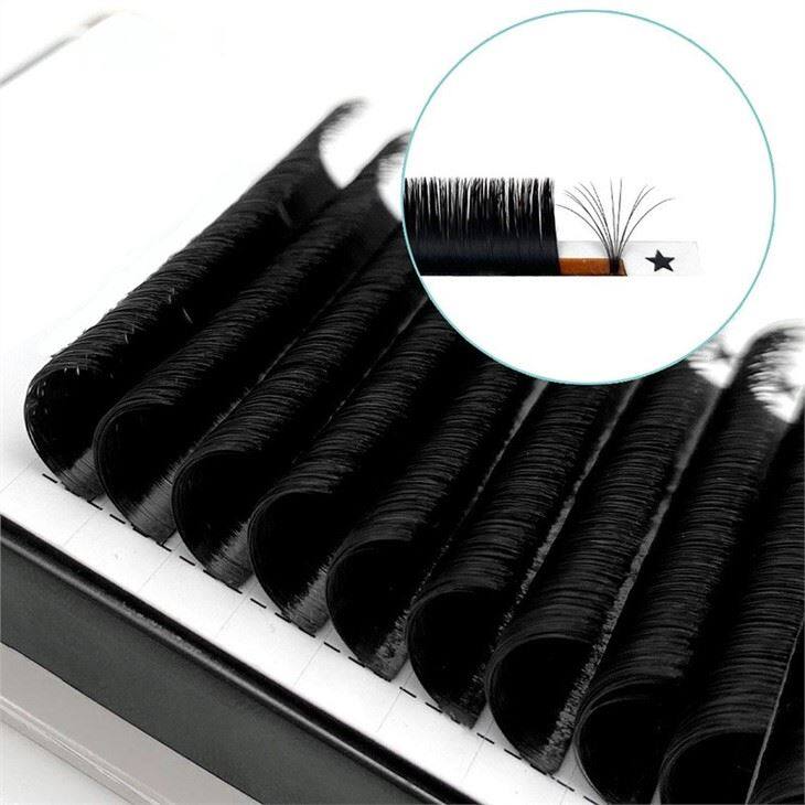 easy fan volume lashes extension