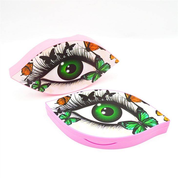 Кутија за паковање трепавица у облику очију