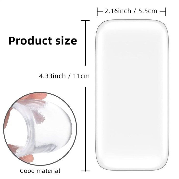 Silicone pad size