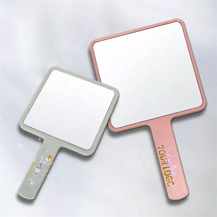 Handfesta fegurðarspeglar plast