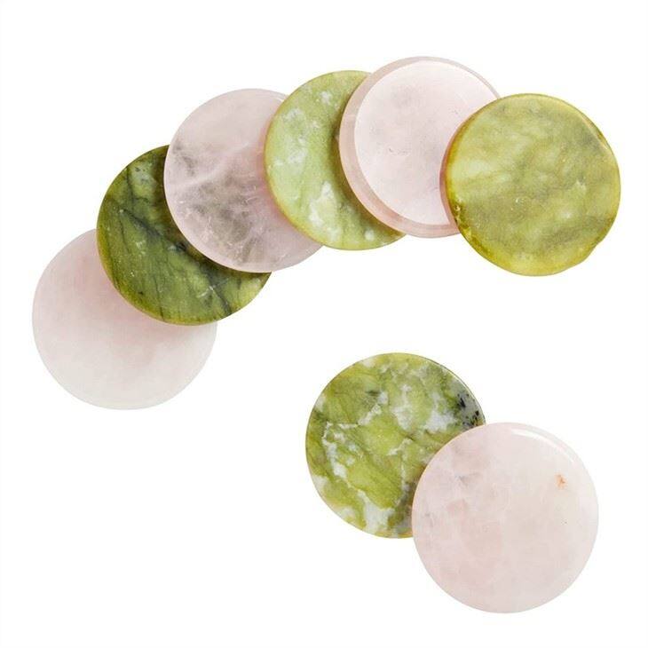 lash glue jade stone