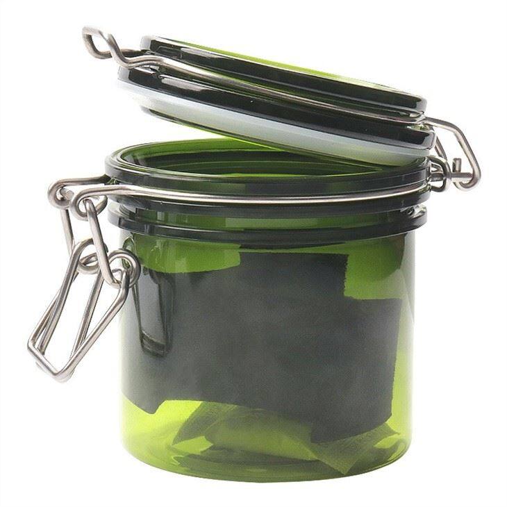 green lash glue storange container