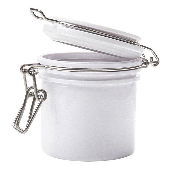 white lash glue storange container