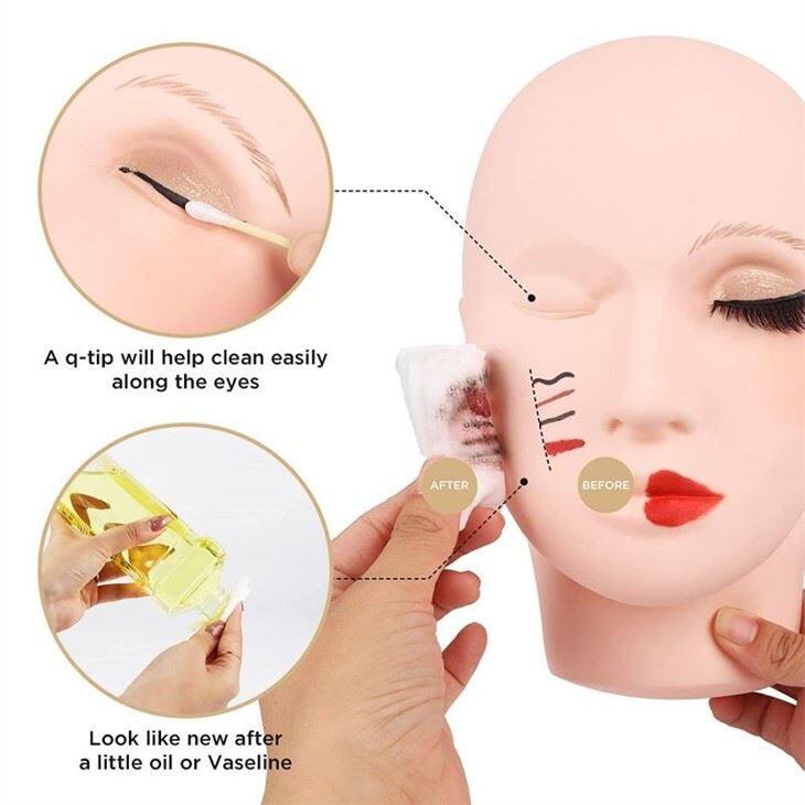 Lash Mannequin Head