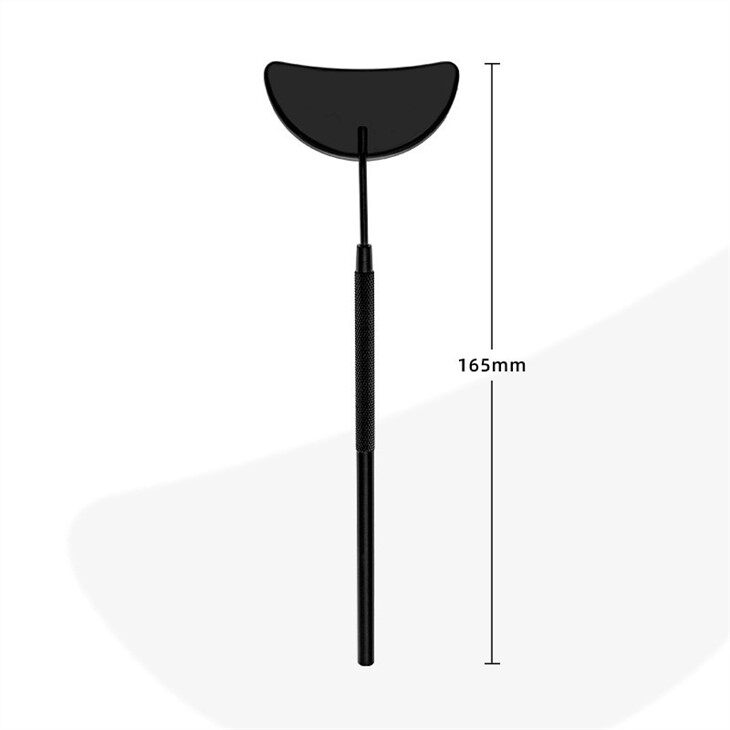 Crescent black Eyelash Mirror