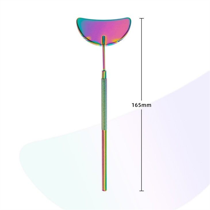 Crescent Colorful Eyelash Mirror