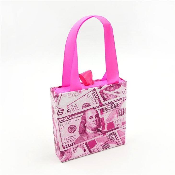 Pink Dollar Tote Box