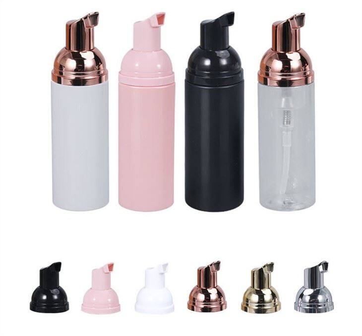 lashes cleaning shampoo bottles