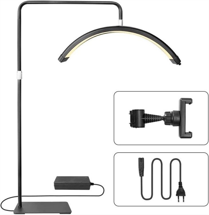 LED moon light lashes beauty