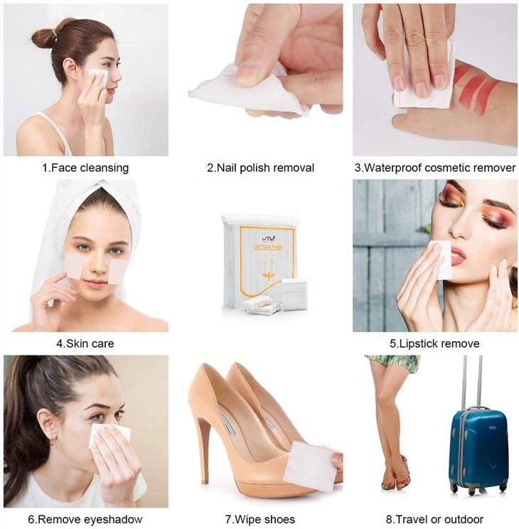 100% Pure Cotton pads