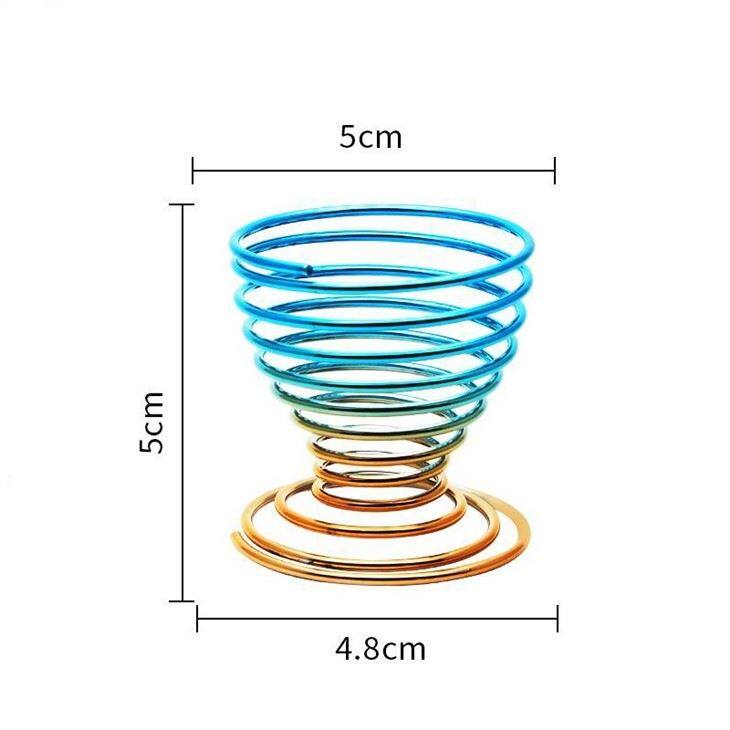 blue gold makeup sponge holder stand