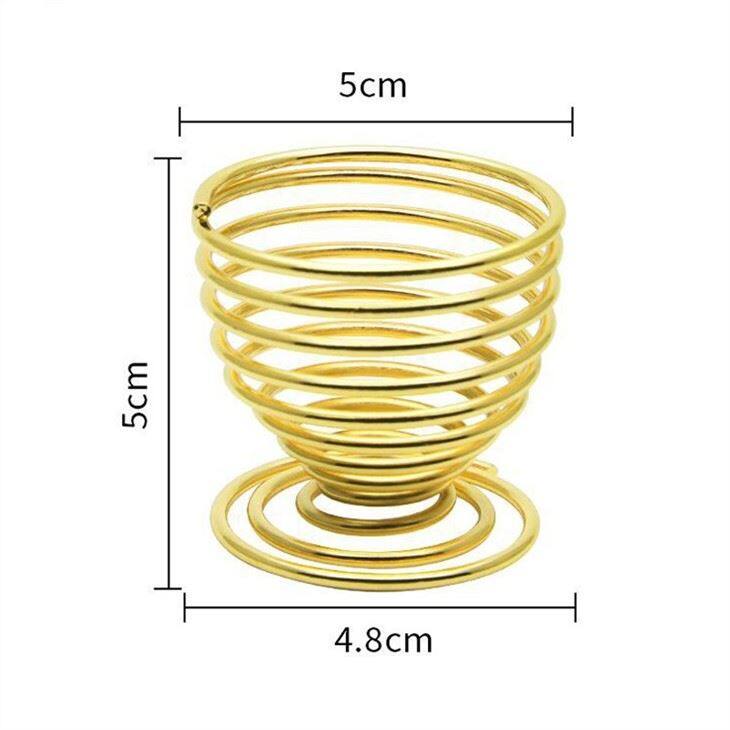 gold round base holder stand
