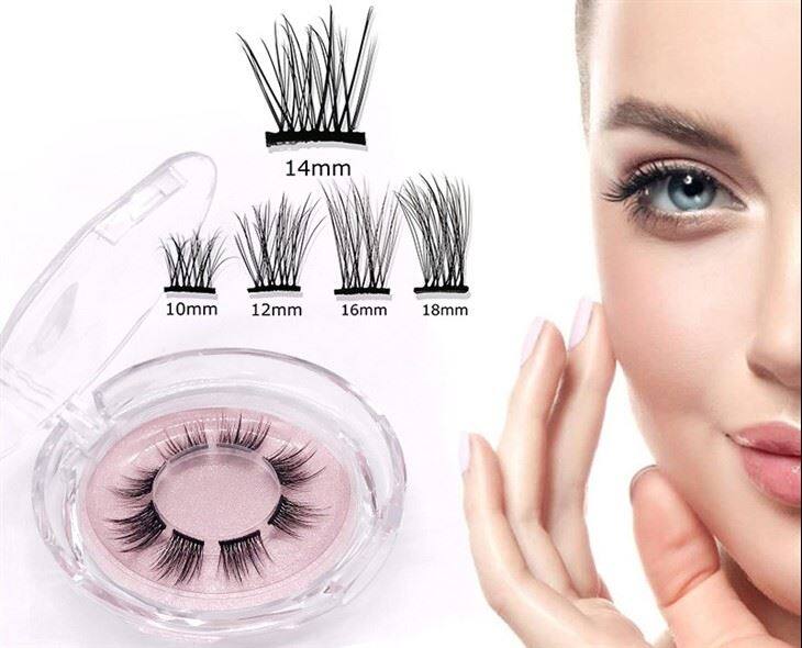 3D natural cluster lashes