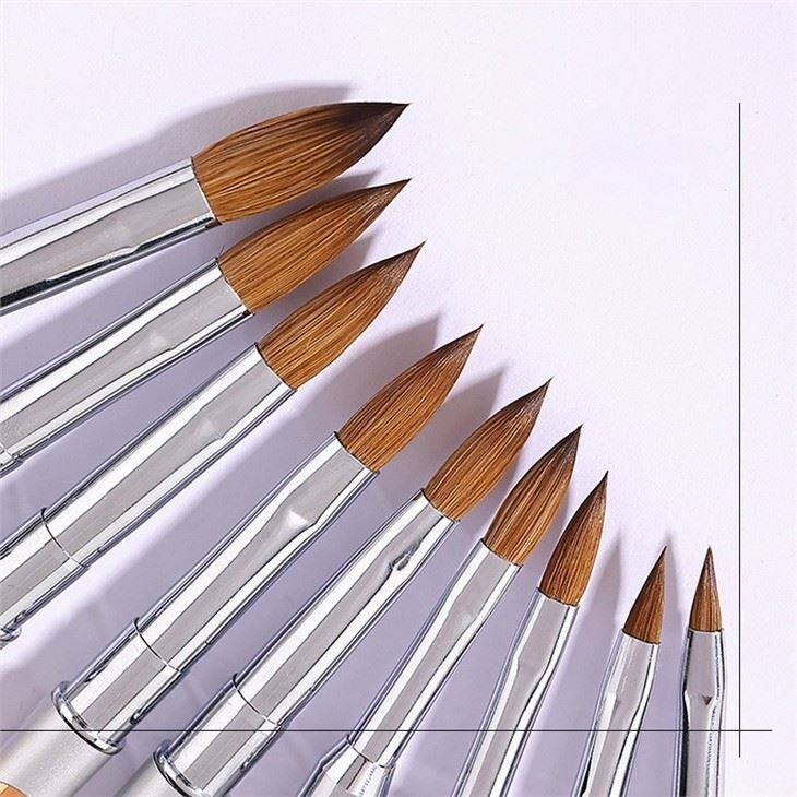 rose metal nail brush