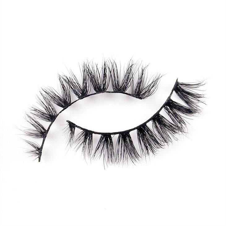 Короткие норковые ресницы