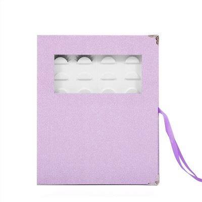 16 чифта книга за съхранение на мигли