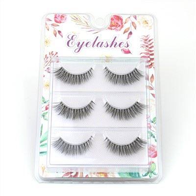 3 Péire Lashes Banna Glan