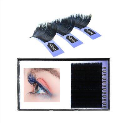 Blue Black Lashes Extensii