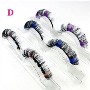 Dath Lashes Stráice Rúisis D Curl