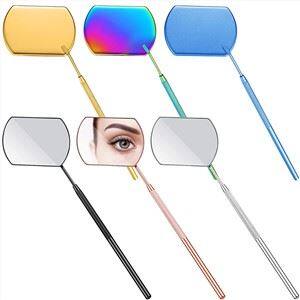 การต่อขนตาตรวจสอบกระจกประกอบ