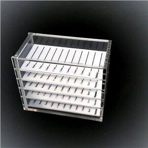 Caixa de armazenamento de extensão de cílio