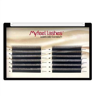 Наращивание натуральных клеверных ресниц