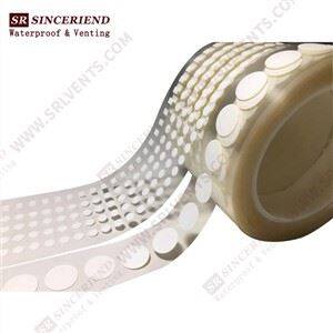 Otwory eptfe czujnika