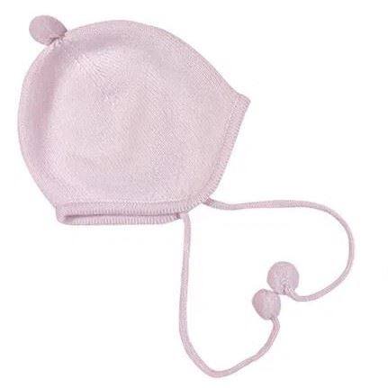 100% Cashmere Ear Warm Beanie for Baby