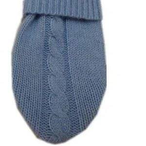 Cable Knitted Baby Cashmere Gloves