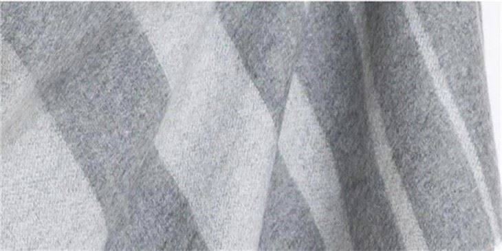 Zebra Stripes Pure Cashmere Cape