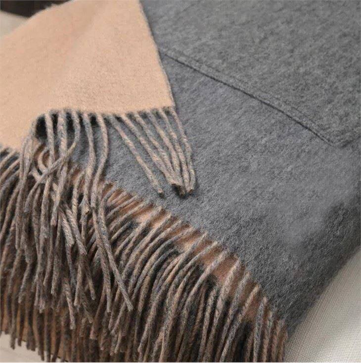 Double Side Cashmere Cape