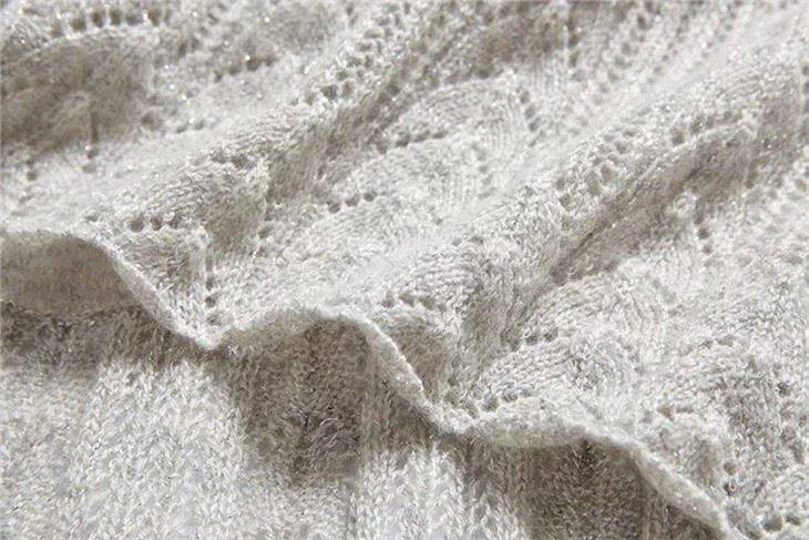 Silver Grey Cashmere Scarf