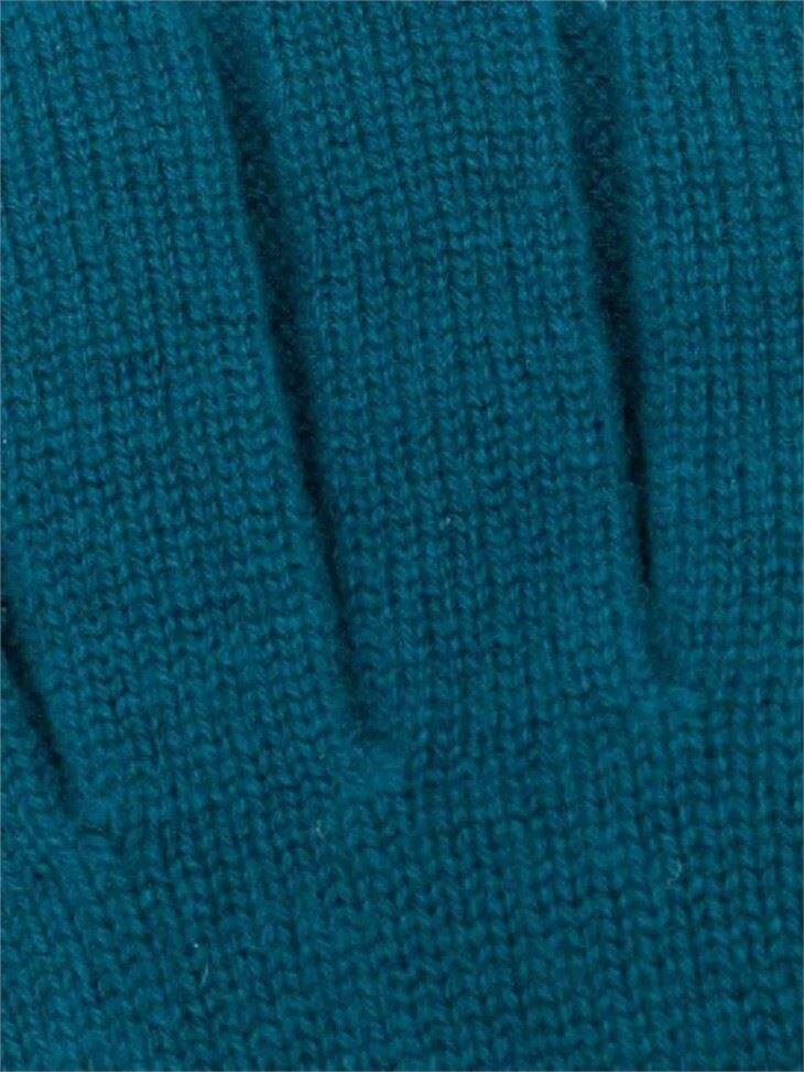 Men Finger Rib Knitted Cashmere Gloves